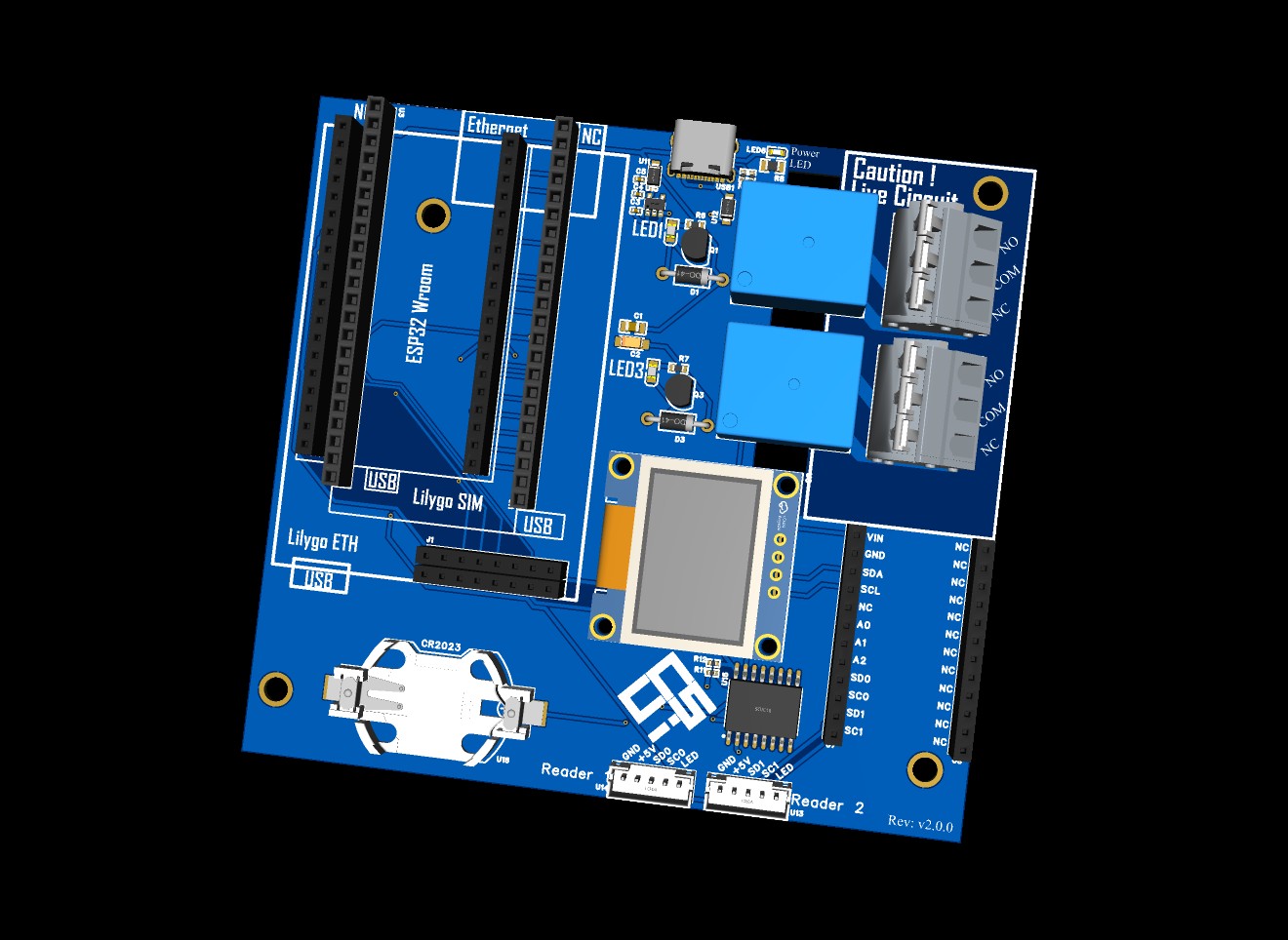 Electrical control system wiring